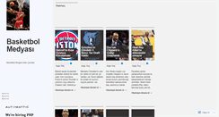 Desktop Screenshot of basketbolmedyasi.wordpress.com