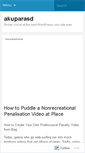 Mobile Screenshot of akuparasd.wordpress.com