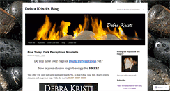 Desktop Screenshot of debrakristi.wordpress.com