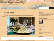 Tablet Screenshot of makanansedap.wordpress.com