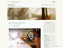 Tablet Screenshot of anniemeiga.wordpress.com