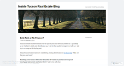 Desktop Screenshot of insidetucsonrealestate.wordpress.com