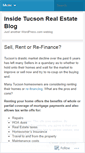 Mobile Screenshot of insidetucsonrealestate.wordpress.com