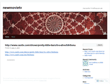 Tablet Screenshot of newmovietv.wordpress.com