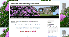 Desktop Screenshot of comitedesfetescerisy.wordpress.com