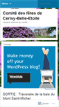 Mobile Screenshot of comitedesfetescerisy.wordpress.com