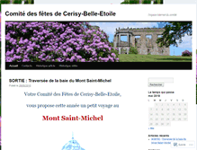 Tablet Screenshot of comitedesfetescerisy.wordpress.com