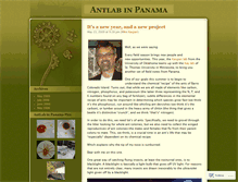 Tablet Screenshot of antlab.wordpress.com