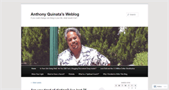 Desktop Screenshot of anthonyquinata.wordpress.com