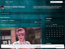 Tablet Screenshot of dreamadreamblog.wordpress.com