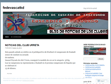 Tablet Screenshot of fedevascatkd.wordpress.com