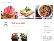 Tablet Screenshot of culinaryadventuresinthekitchen.wordpress.com