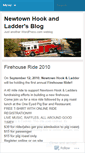 Mobile Screenshot of newtownhookandladder.wordpress.com
