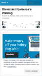 Mobile Screenshot of dislexiasinbarreras.wordpress.com