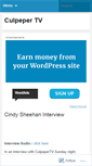 Mobile Screenshot of culpepertv.wordpress.com