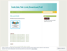 Tablet Screenshot of fullindirizle.wordpress.com