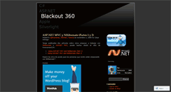 Desktop Screenshot of blackout360.wordpress.com