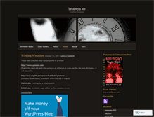 Tablet Screenshot of bronmlee.wordpress.com