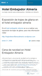 Mobile Screenshot of hotelalmeria1.wordpress.com
