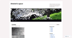 Desktop Screenshot of antoineloup.wordpress.com