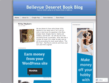 Tablet Screenshot of dbbellevue.wordpress.com