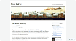 Desktop Screenshot of casasuarez.wordpress.com