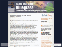 Tablet Screenshot of bluegrassbeat.wordpress.com