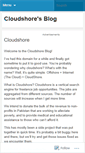 Mobile Screenshot of cloudshore.wordpress.com