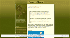 Desktop Screenshot of jfmaho.wordpress.com