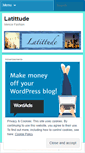 Mobile Screenshot of latittude.wordpress.com