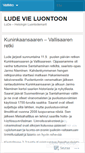 Mobile Screenshot of lude.wordpress.com