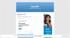 Desktop Screenshot of pier999.wordpress.com