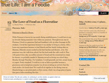 Tablet Screenshot of mandythefoodie.wordpress.com