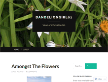 Tablet Screenshot of dandeliongirl01.wordpress.com