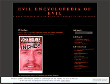 Tablet Screenshot of evilencyclopedia.wordpress.com