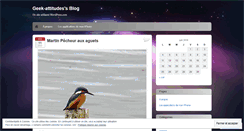Desktop Screenshot of geekattitudes.wordpress.com