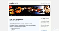 Desktop Screenshot of ladylubyanka.wordpress.com