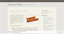 Desktop Screenshot of brittanydeterding.wordpress.com