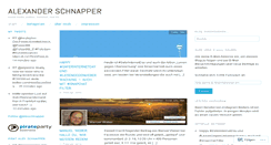 Desktop Screenshot of alexschnapper.wordpress.com
