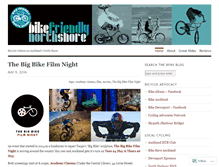 Tablet Screenshot of bikefriendlynorthshore.wordpress.com