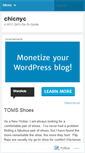 Mobile Screenshot of chicnyc.wordpress.com