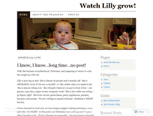 Tablet Screenshot of growingpearson.wordpress.com