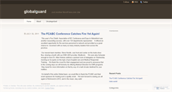 Desktop Screenshot of globalguard.wordpress.com