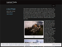 Tablet Screenshot of learnedtruths.wordpress.com
