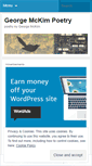 Mobile Screenshot of georgemckim.wordpress.com