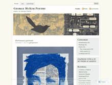 Tablet Screenshot of georgemckim.wordpress.com