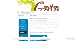 Desktop Screenshot of gaiagwada.wordpress.com