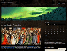 Tablet Screenshot of creativeharmonies.wordpress.com