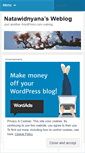 Mobile Screenshot of natawidnyana.wordpress.com