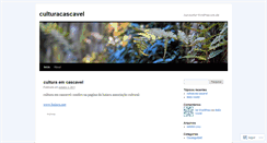 Desktop Screenshot of culturacascavel.wordpress.com